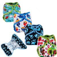 Simfamily high quality customized style Baby  reusable diaper unisex wholesale baby cloth diaper cover