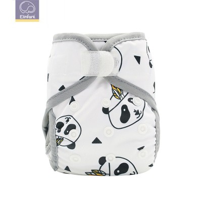 Latest Design Promotional Adjustable adult fitted organic cloth diaper cover bamboo china